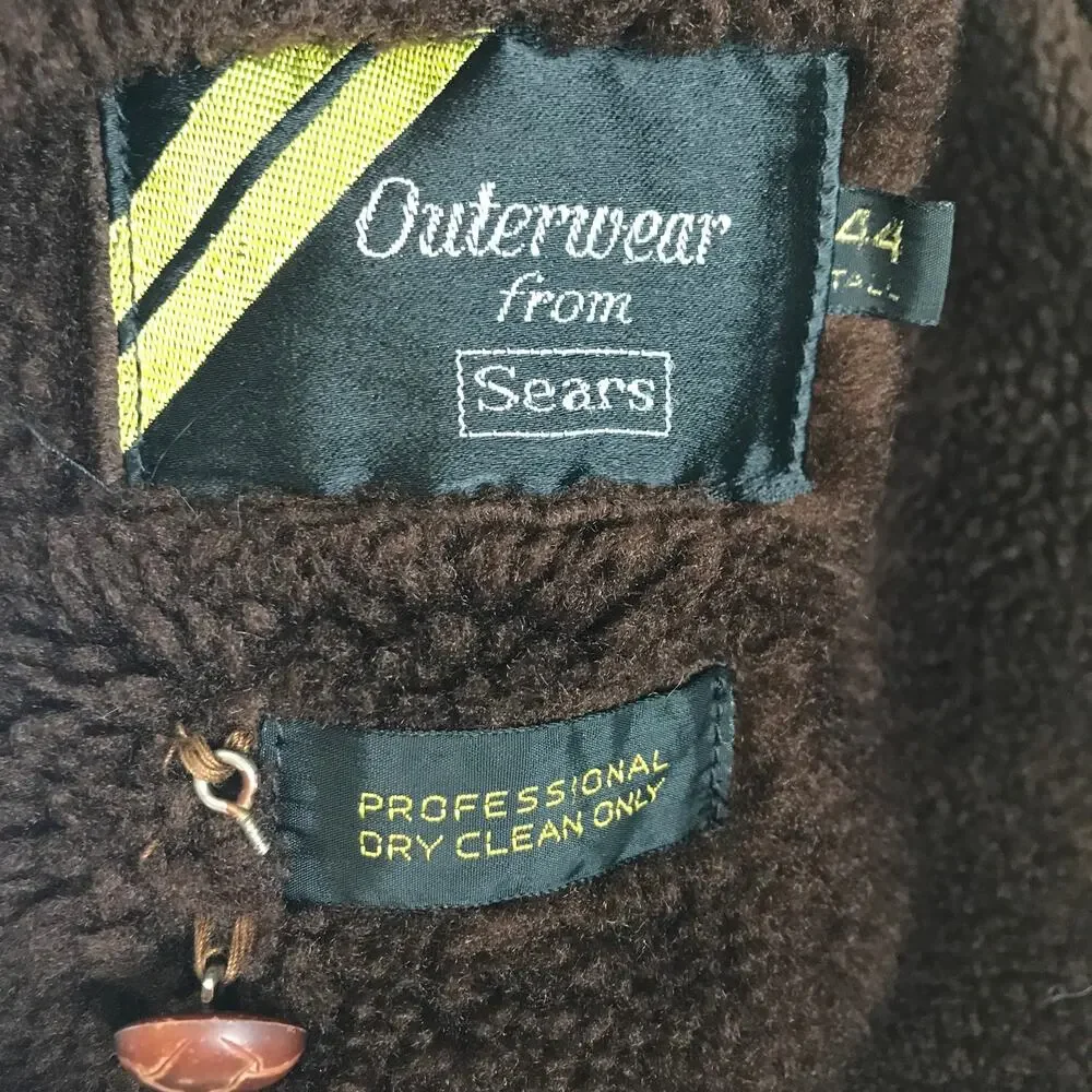 Vintage Corduroy Faux Sherpa Quilted Barn Coat Country Cabin Woodsman Jacket